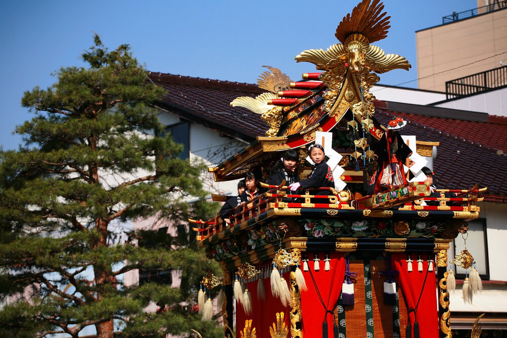 Japan, festival, Takayama, Gifu, autumn