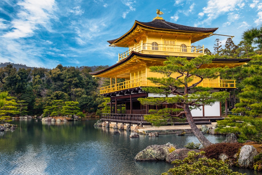 Kinkakuji Temple, Golden Pavilion 